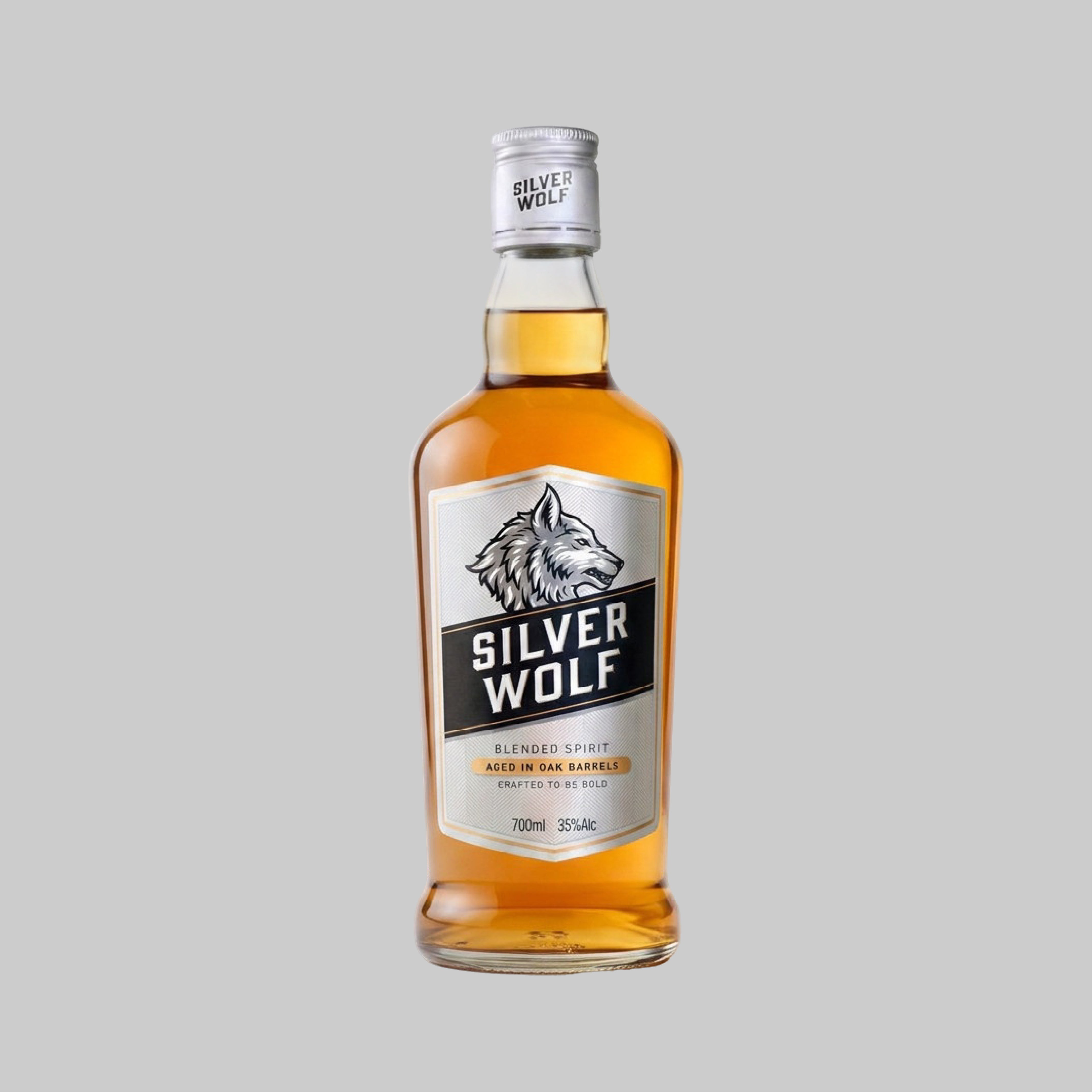 Silver Wolf Blended Spirit 700ml 35.0% | TIME2DRINK
